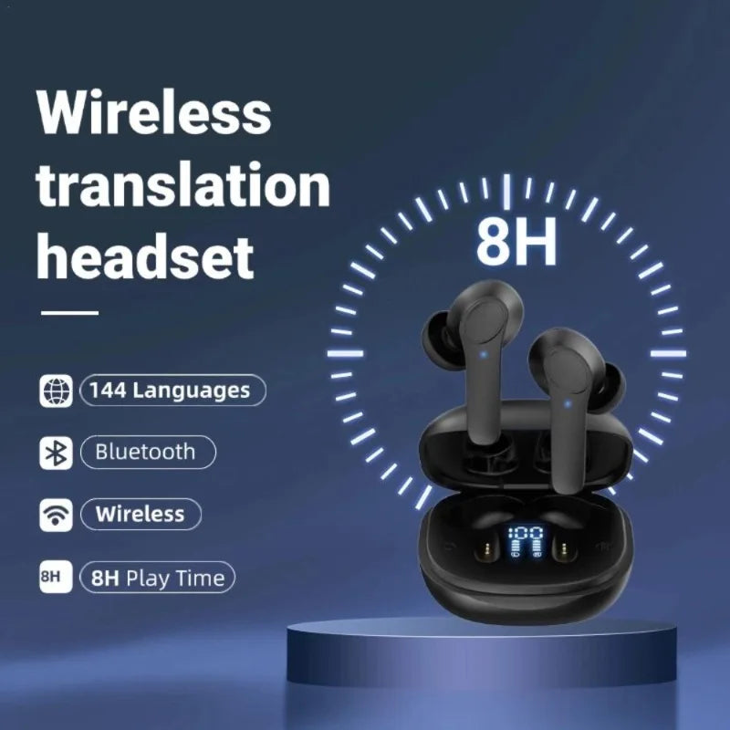 AI-Powered Earbud Translator: Real-Time Translation in 144 Languages