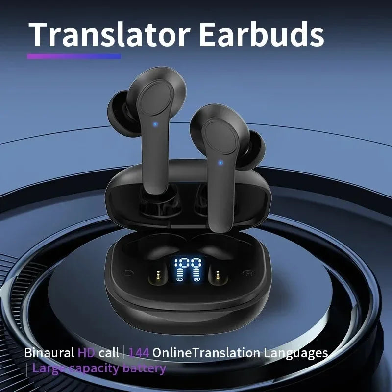 AI-Powered Earbud Translator: Real-Time Translation in 144 Languages